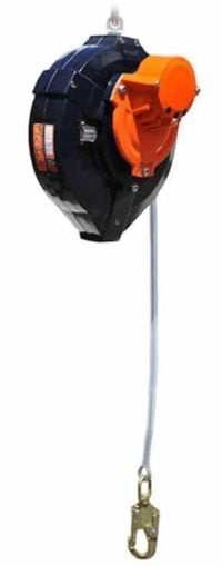 Climbing wall descender